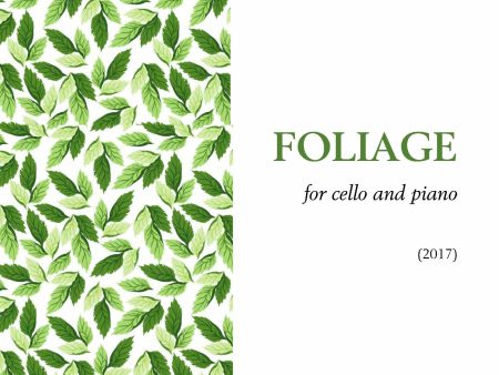 Foliage for cello and piano Online Hot Sale