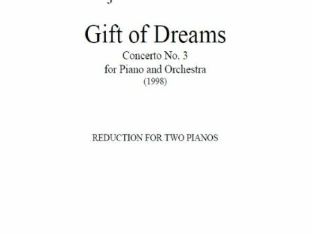 Piano Concerto No. 3  Gift of Dreams  (reduction 2pf) Online