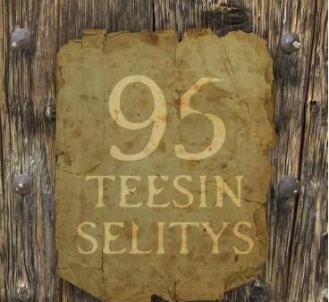 95 teesin selitys For Discount