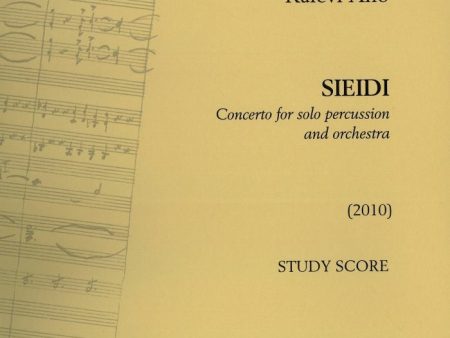 Sieidi - Concerto for solo percussion and orchestra - Study score Supply