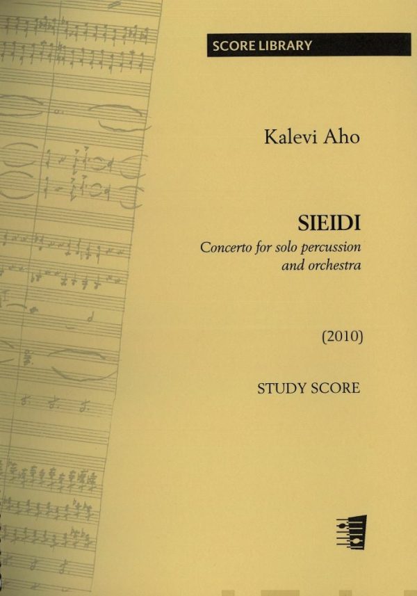 Sieidi - Concerto for solo percussion and orchestra - Study score Supply