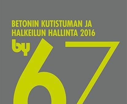 by 67 Betonin kutistuman ja halkeilun hallinta 2016 Fashion