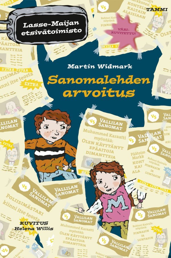 Sanomalehden arvoitus. Lasse-Maijan etsivätoimisto Discount