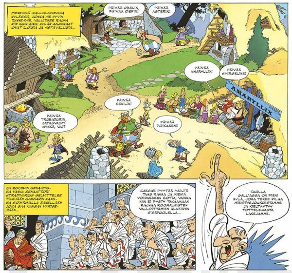 Asterix 15: Asterix ja riidankylväjä Fashion