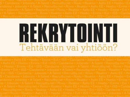 Rekrytointi Hot on Sale