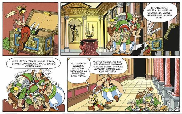 Asterix 18: Asterix ja Caesarin laakeriseppele Supply